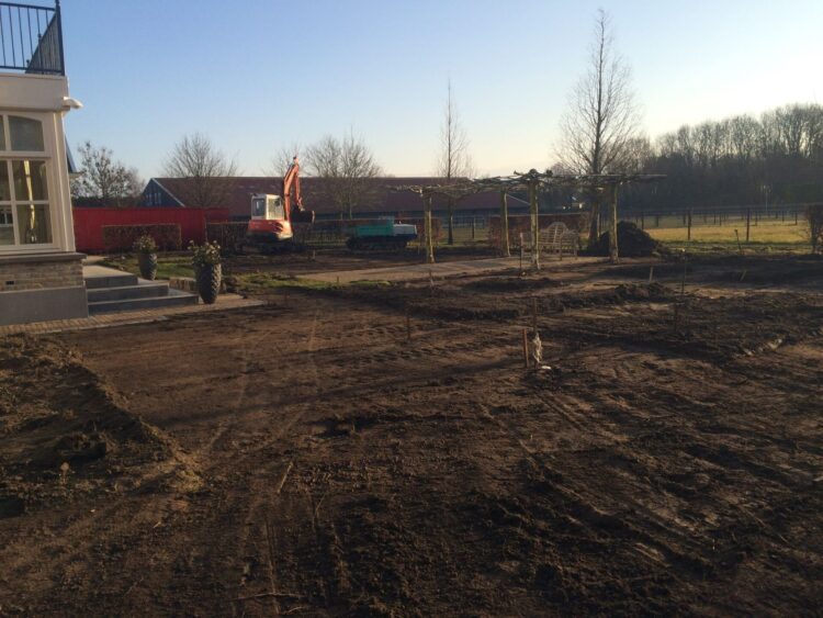 Tuininrichting en beplanting